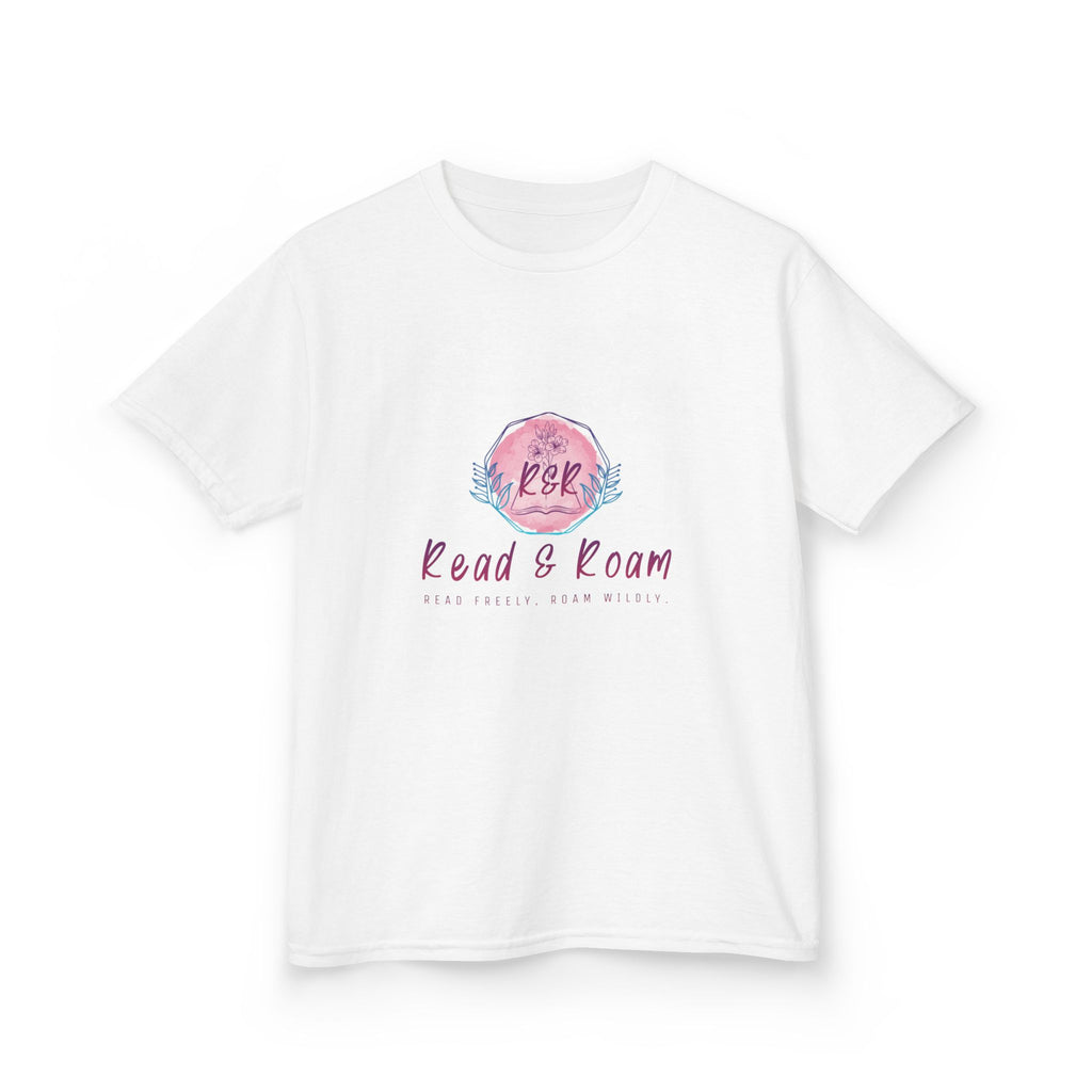Youth Tee — "Read & Roam" Watercolor Graphic Tee