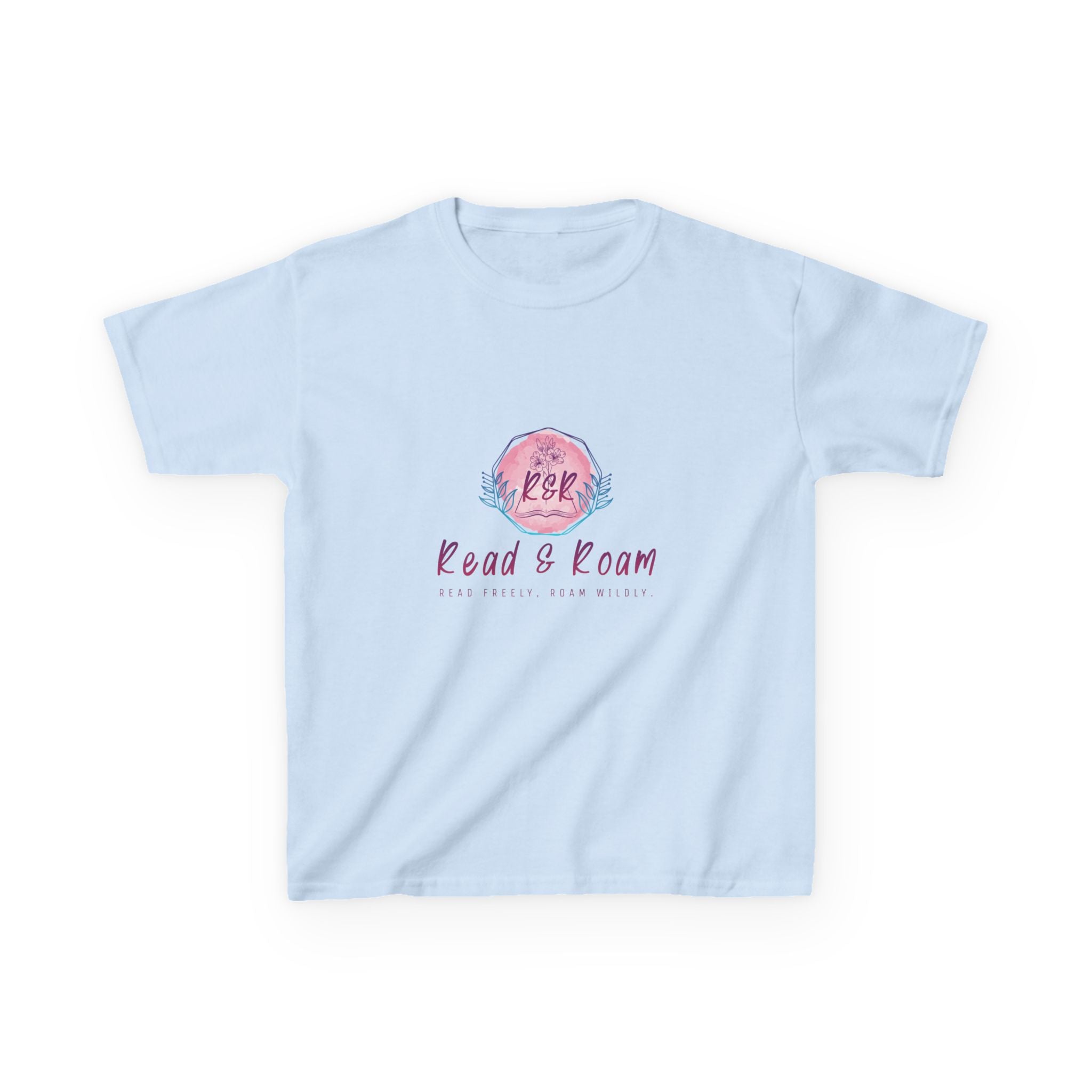 Youth Tee — "Read & Roam" Watercolor Graphic Tee