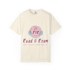 Adult Tee — "Read & Roam" Watercolor Graphic Tee