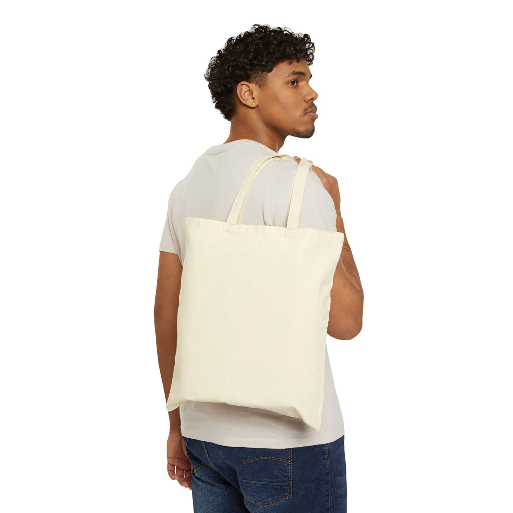 "Read & Roam" Cotton Canvas Tote Bag