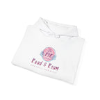 Adult Hoodie — "Read & Roam" Watercolor Pullover