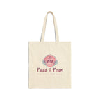 "Read & Roam" Cotton Canvas Tote Bag