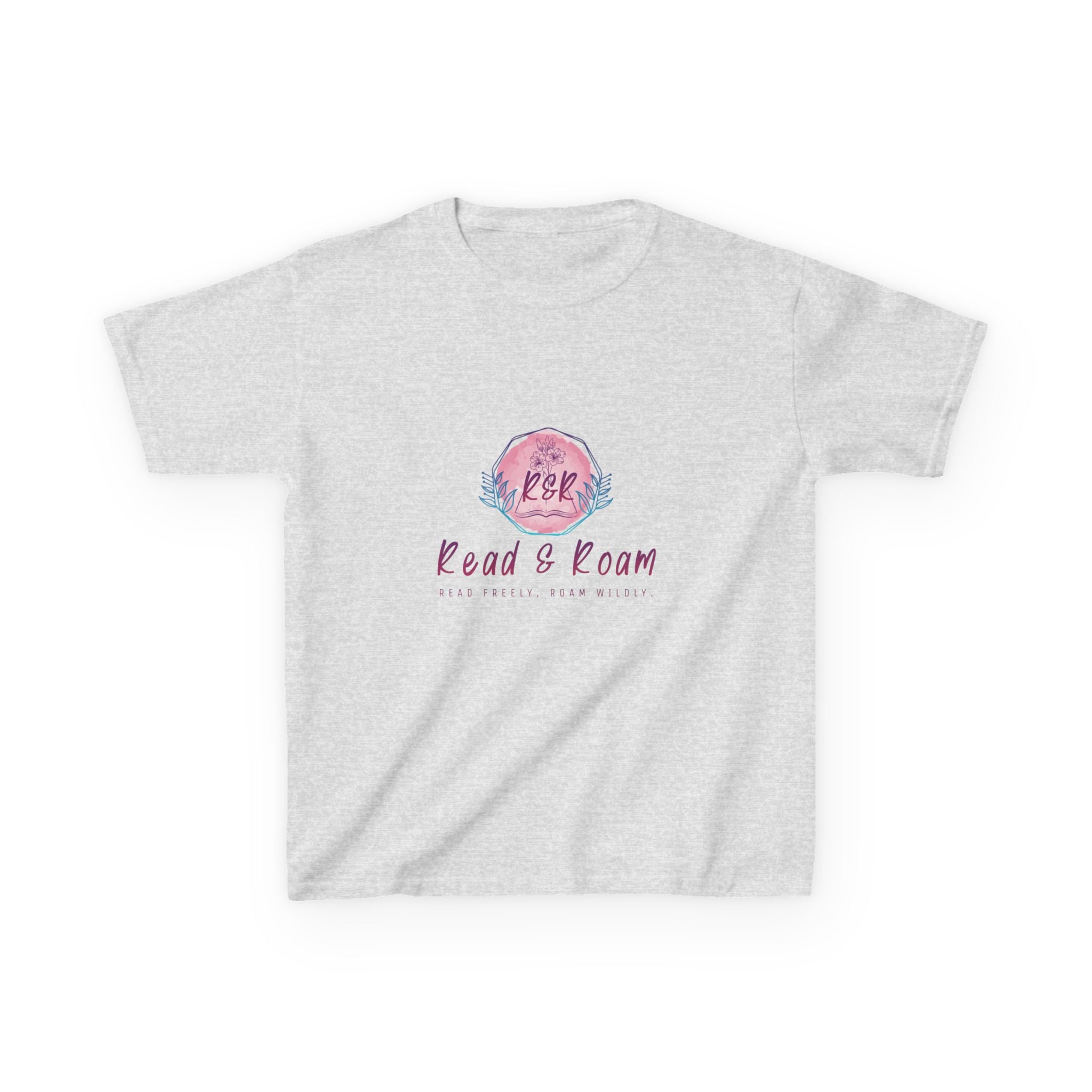 Youth Tee — "Read & Roam" Watercolor Graphic Tee