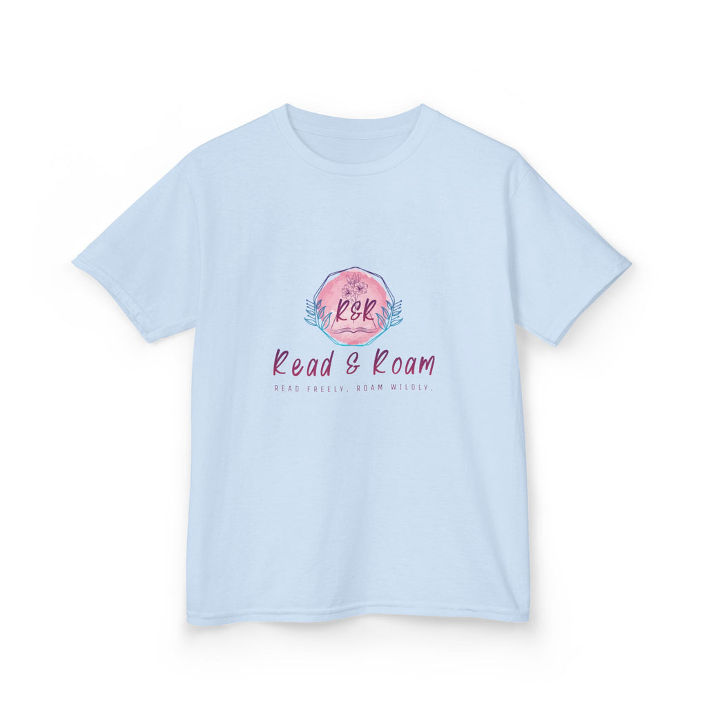 Youth Tee — "Read & Roam" Watercolor Graphic Tee