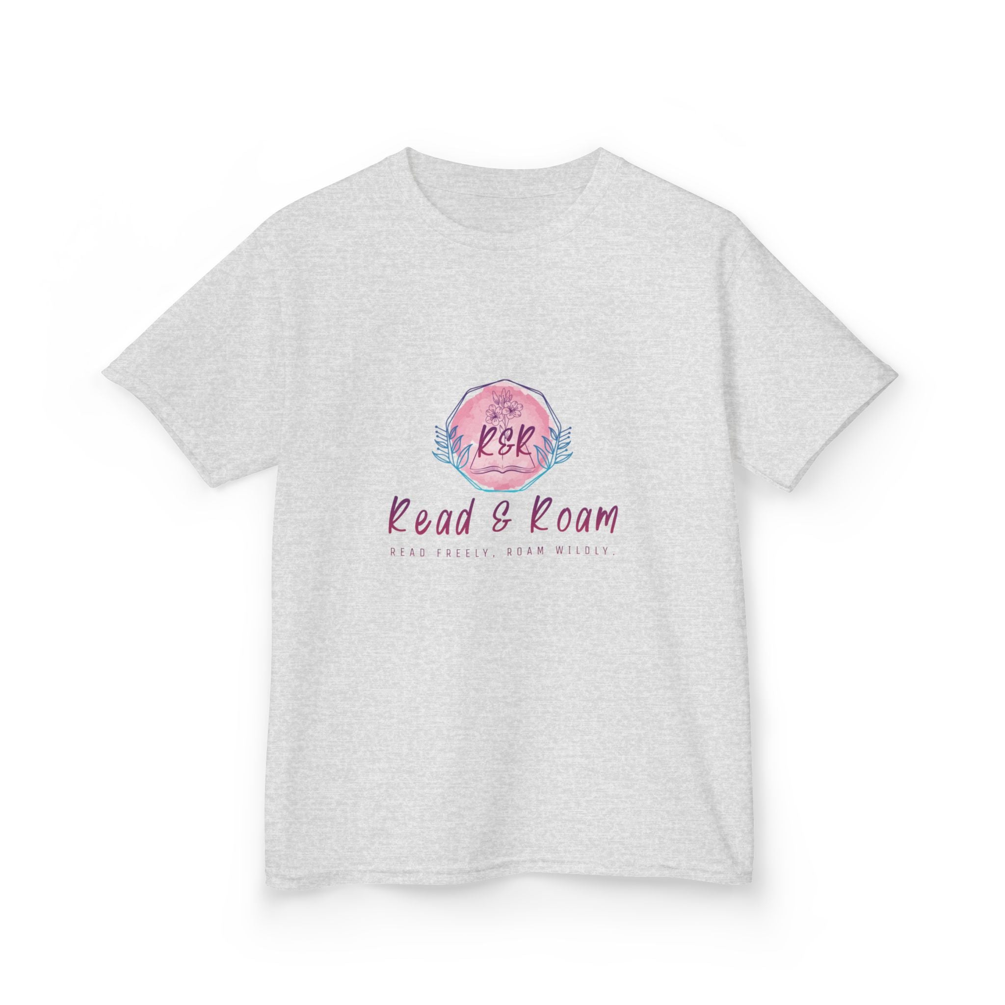 Youth Tee — "Read & Roam" Watercolor Graphic Tee